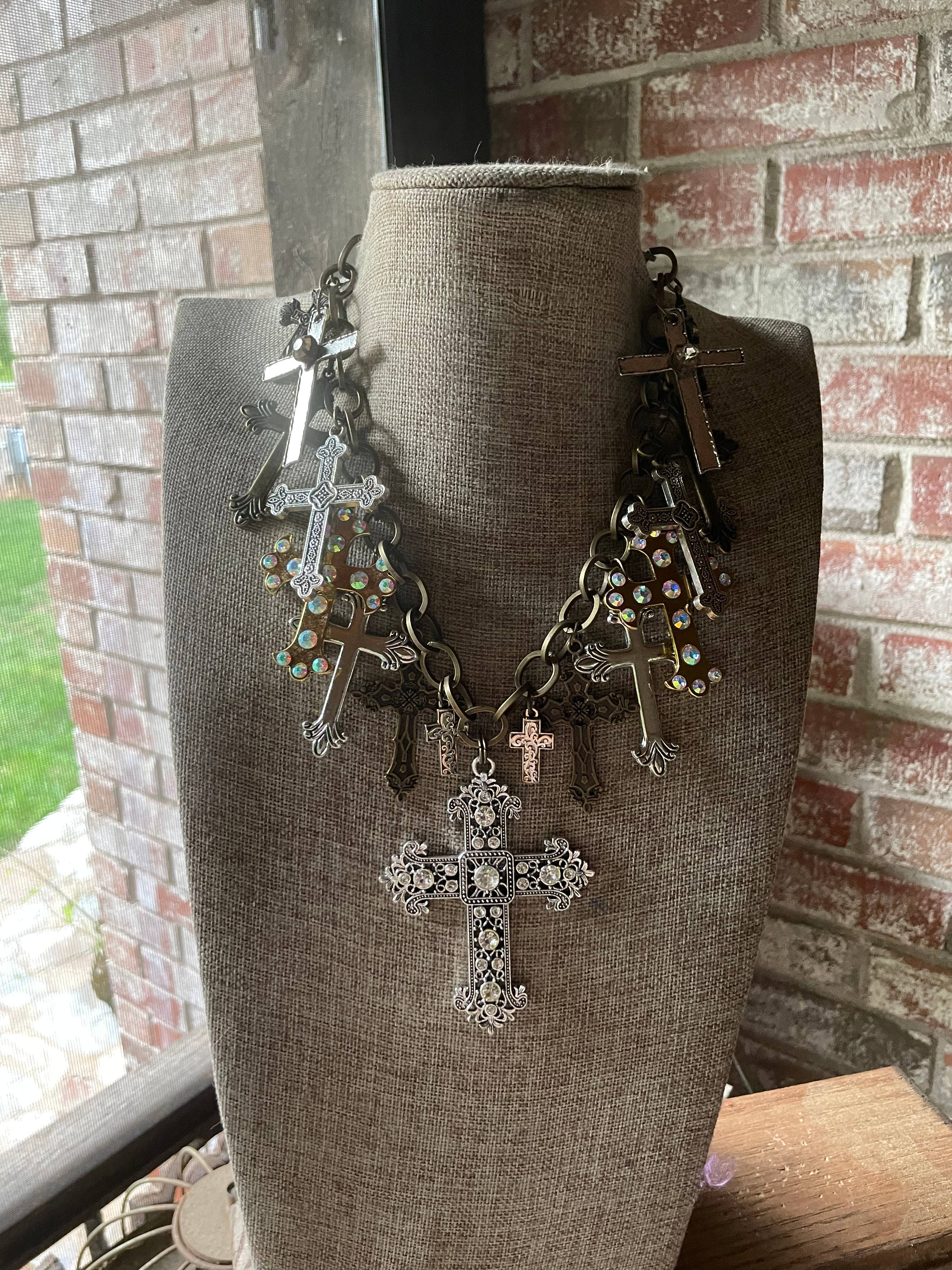Gypsy South - Wholesale Pendant/Charm Necklace - Cross Charm Necklace0