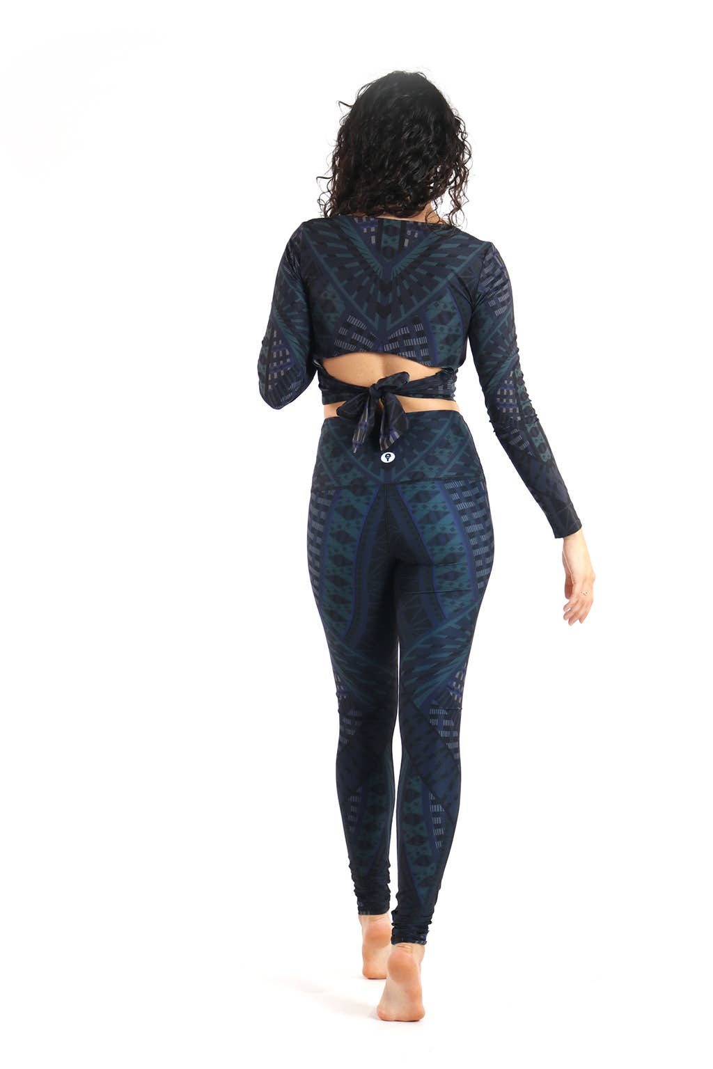 Yoga Democracy - Wholesale Athletic/Lounge Leggings - Women's - Warrior One Printed Yoga Leggings2