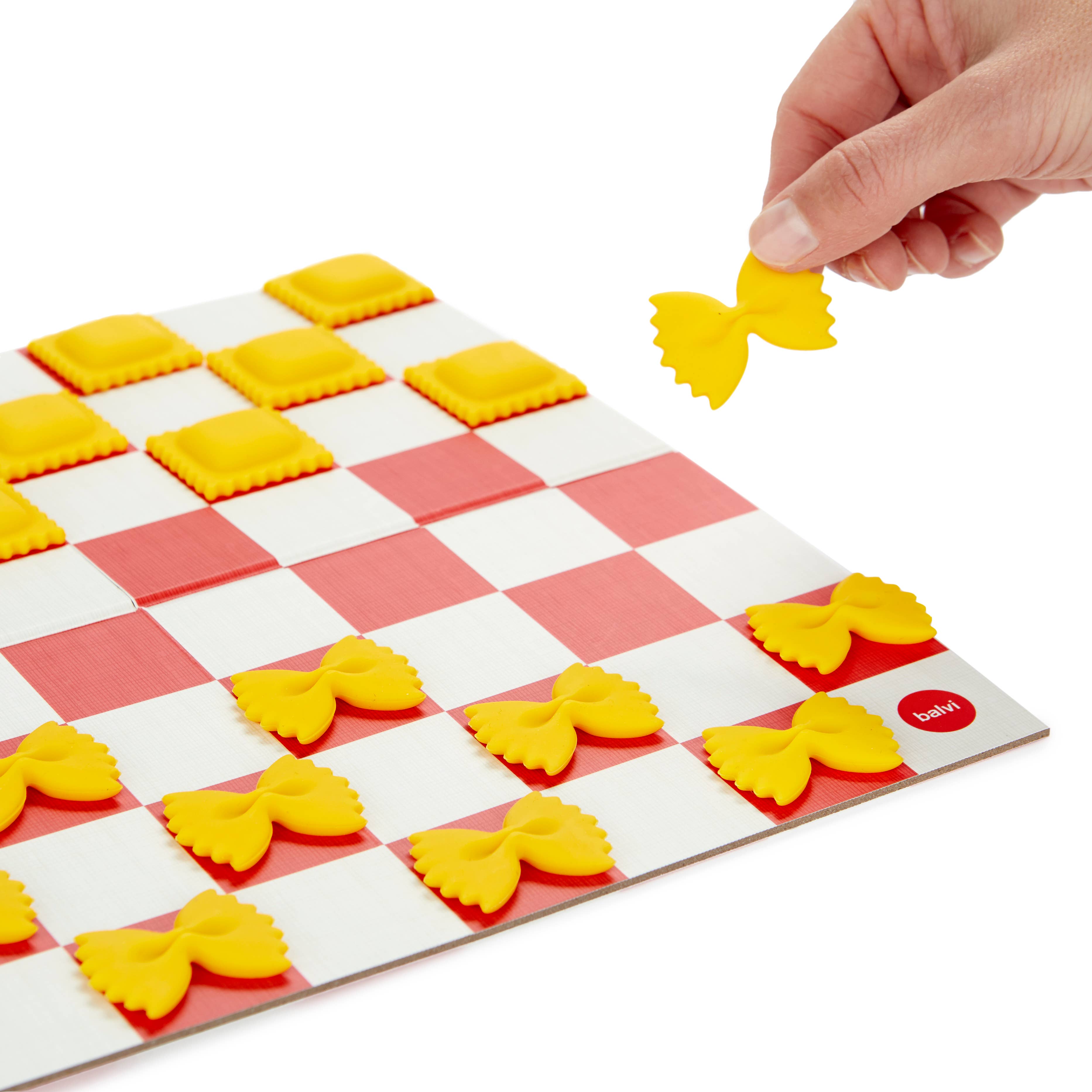 Balvi – Großhandel Brettspiele – Brettspiel Checkeroli mit Spielsteinen aus Kunststoff und Pappe9