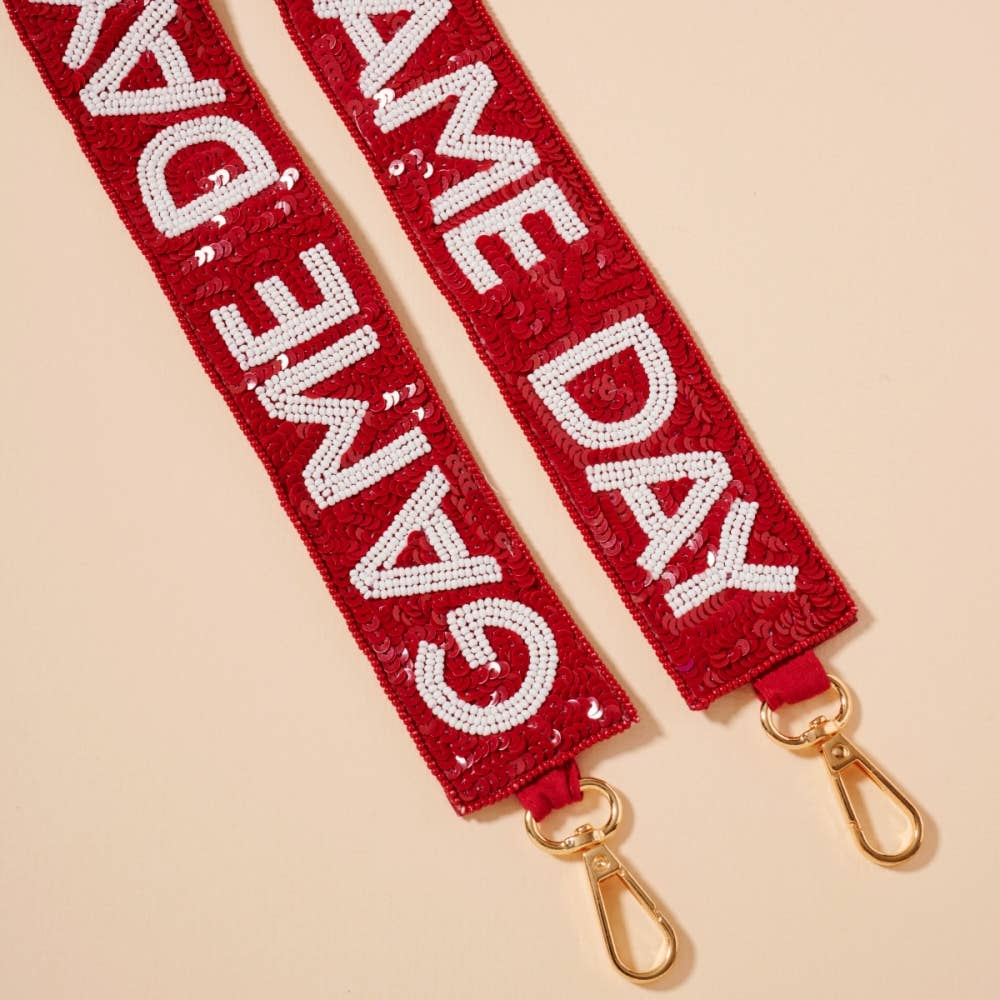 Frem - Wholesale Bag Strap - Women's - Handmade Seed Bead “Game Day” Bag Strap – Adjustable Crossbody6