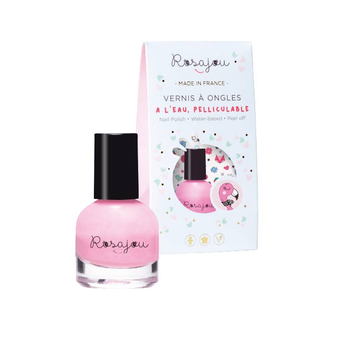 Rosajou - Wholesale Nail Polish - Kids - "Flamingo" vegan water-based peelable nail polish - children