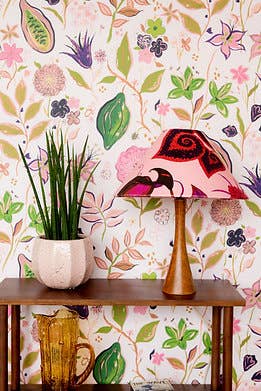 Wear the Walls - Wholesale Wallpaper - Kakao Wallpaper in Ruby-Pink4