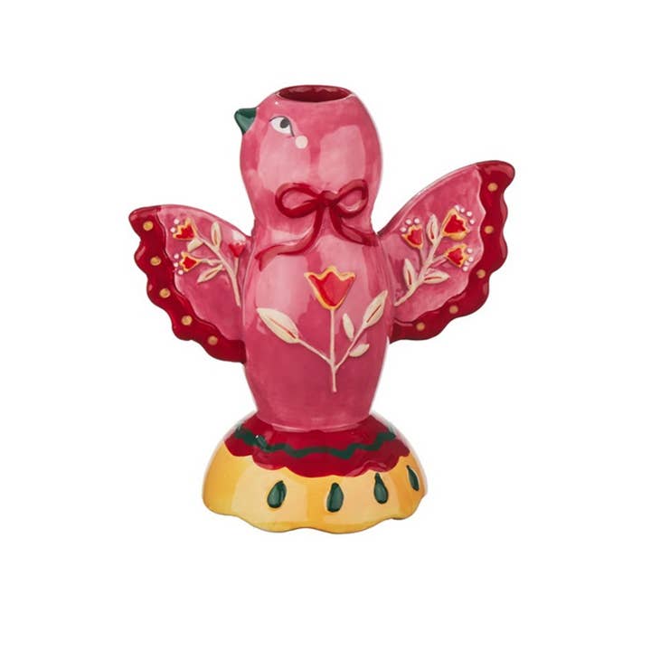 Kaarsenstandaard Indianigo roze for wholesale by DRYdecorations