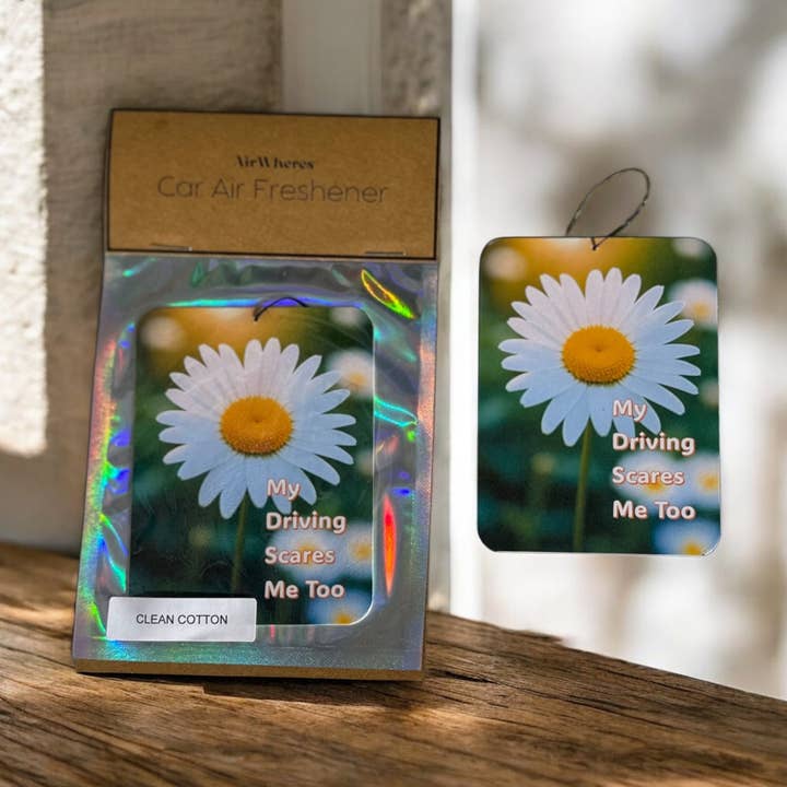 Profumatore per Auto La Mia Guida Spaventa Anche Me Regalo Divertente per la vendita all'ingrosso da parte di airWheres