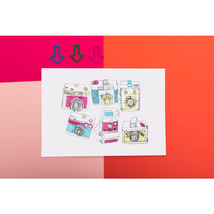 Retro Camera Print for wholesale by Livvy Rose Studio