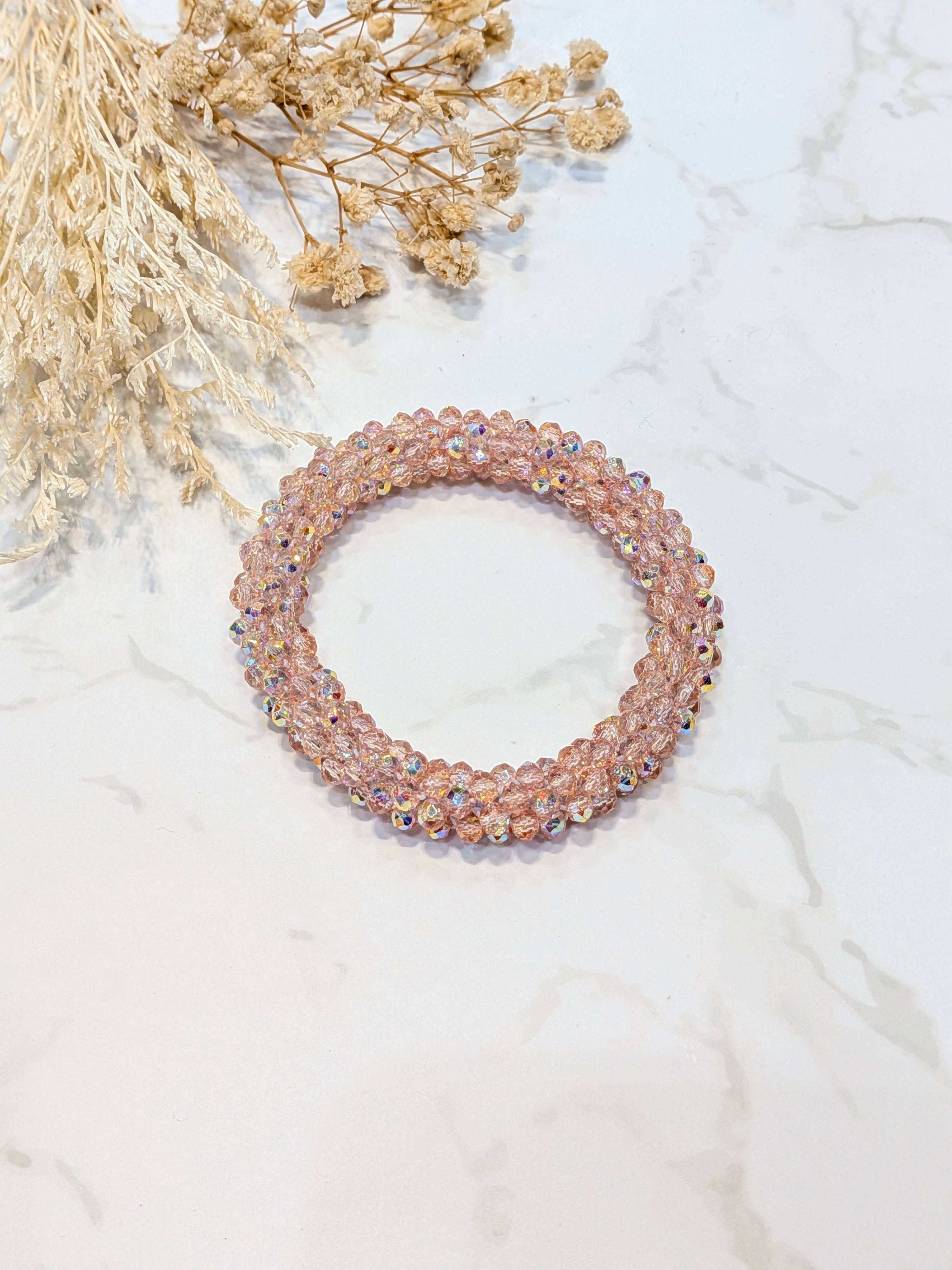 LOLO & YAYA - Wholesale Link & Chain Bracelet - Red-tone crystal effect bracelet19