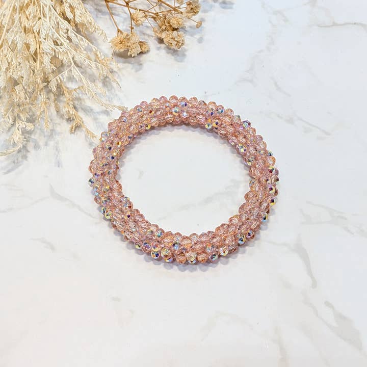 LOLO & YAYA - Wholesale Link & Chain Bracelet - Red-tone crystal effect bracelet19