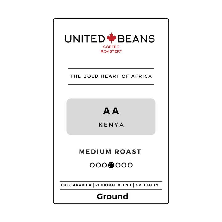 United Beans Coffee Roastery - Wholesale Ground coffee - Specialty Coffee | Kenya AA | Ground1