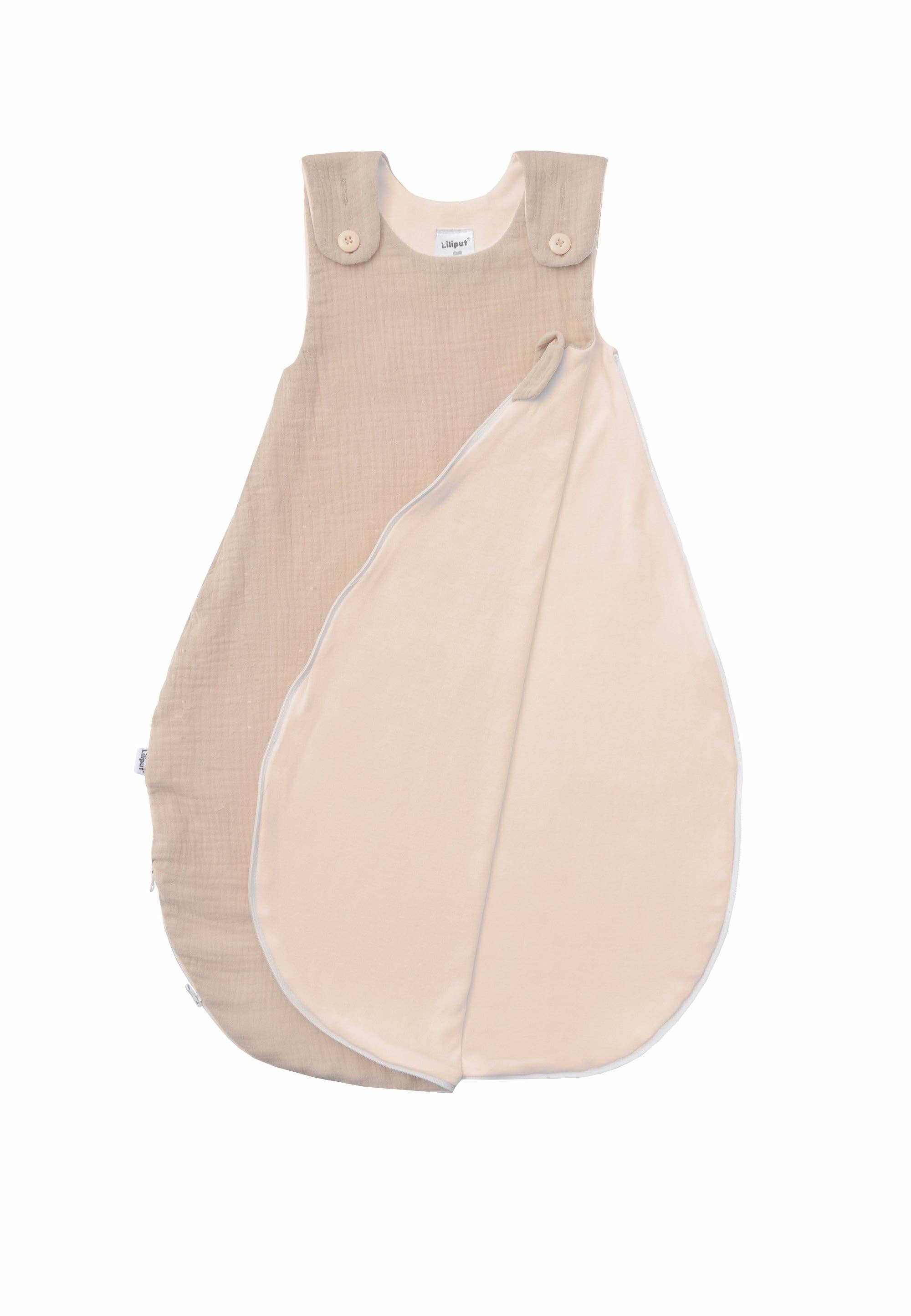 Liliput - Wholesale Sleepsack - Baby - Muslin summer sleeping bag in beige2