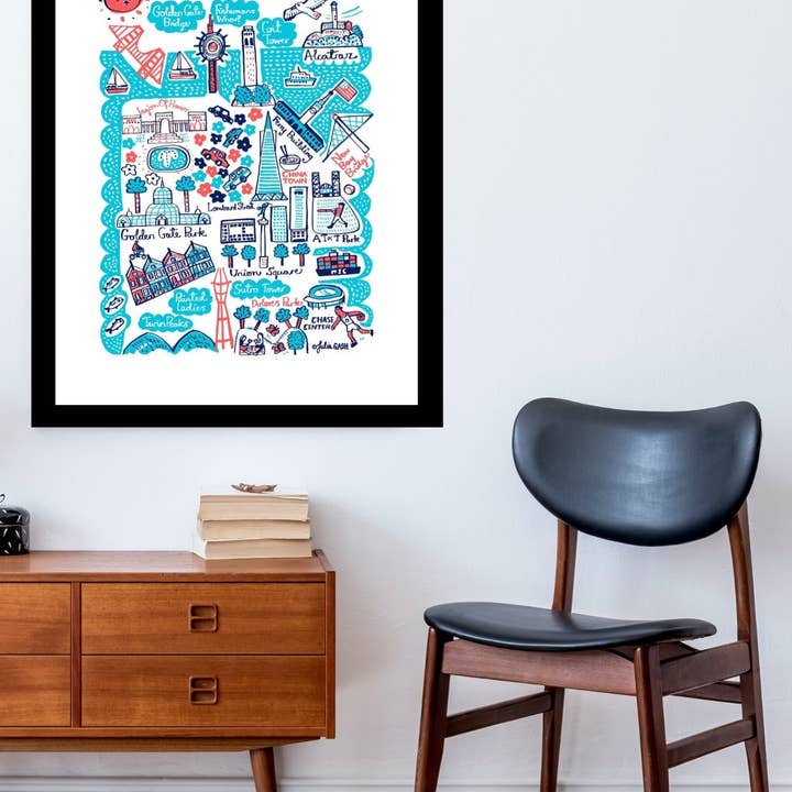 Julia Gash - Wholesale Art Print - San Francisco Prints & Cards1