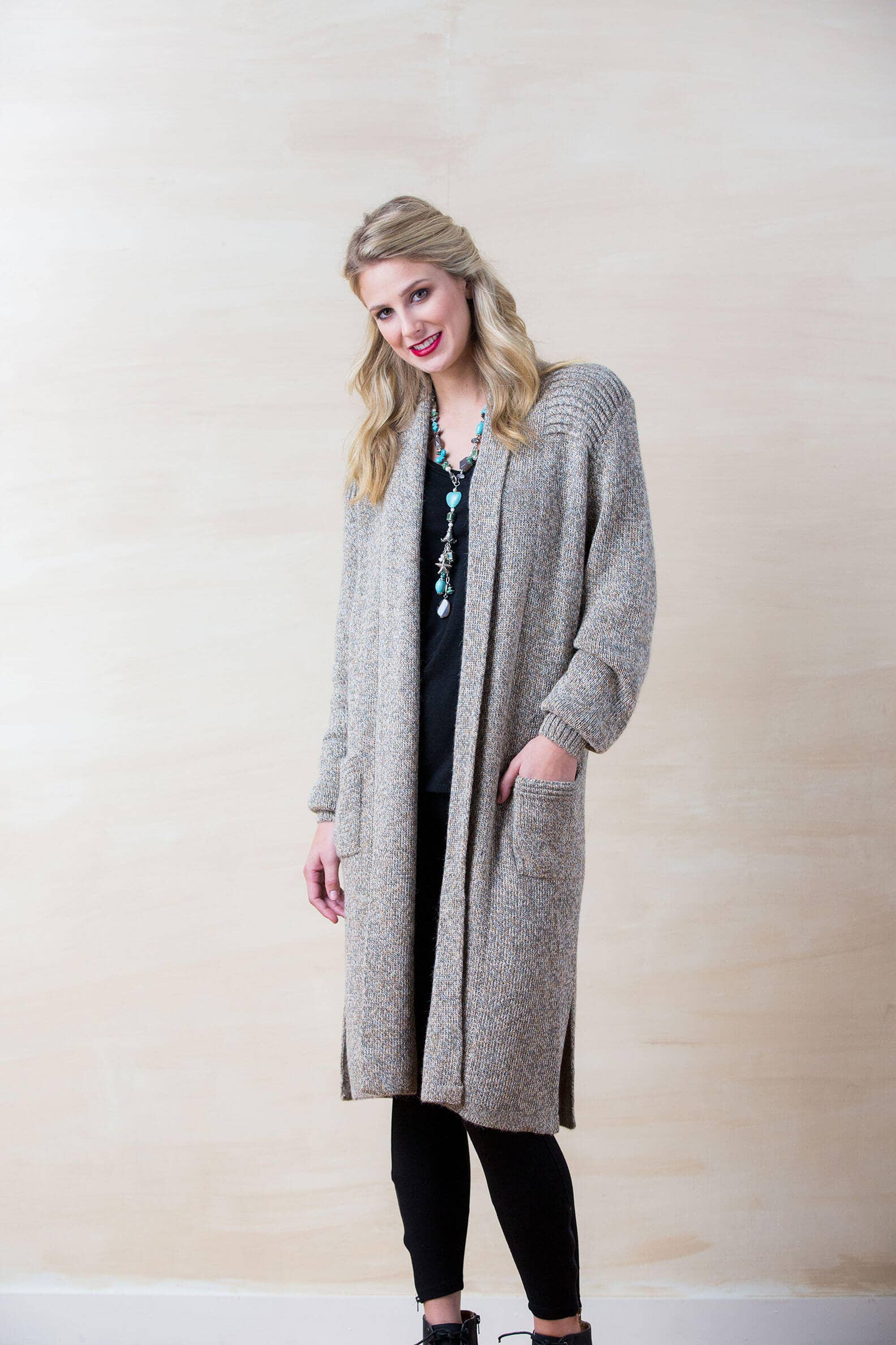 Simply Natural Alpaca - Wholesale Cardigan - Women's - California Largo4