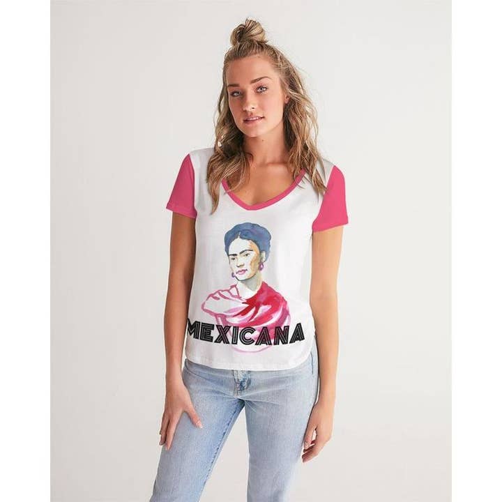 Mexican Frida Tee for wholesale by Descendencia Latina