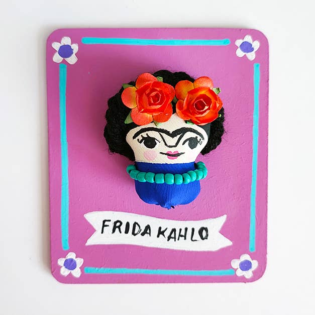 Mini altar con muñeca Frida Kahlo, decoración mexicana para el hogar para venta al por mayor de Chunchitos