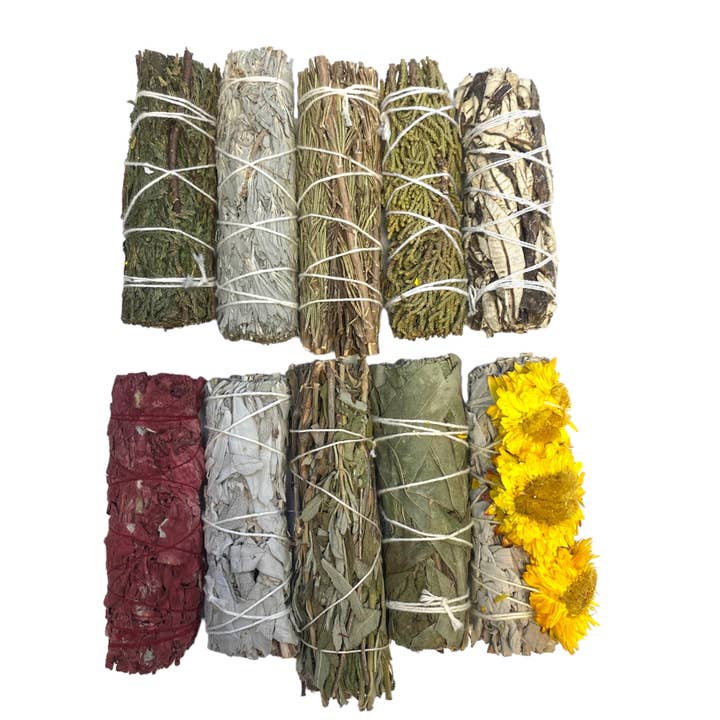 Moon Mountain Gems - Wholesale Sage Bundle - 25pc Assorted Sage Bundle