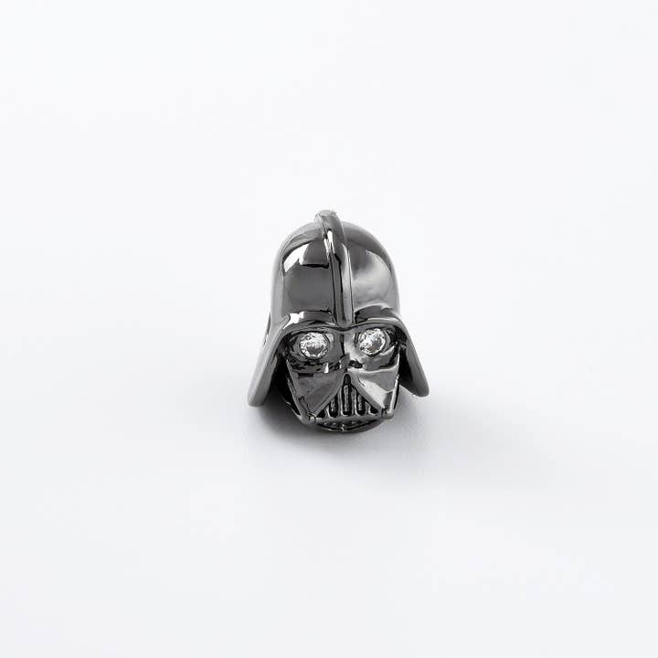 Beads Creation - Wholesale Individual Charm/Pendant - Gold Filled Star Wars Darth Vader Head Spacer Bead, BD0582