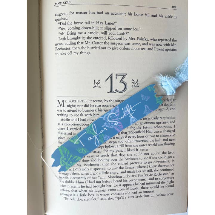 Typo Lettering Co - Wholesale Bookmark - Tay inspired album acrylic bookmark w/ribbon10