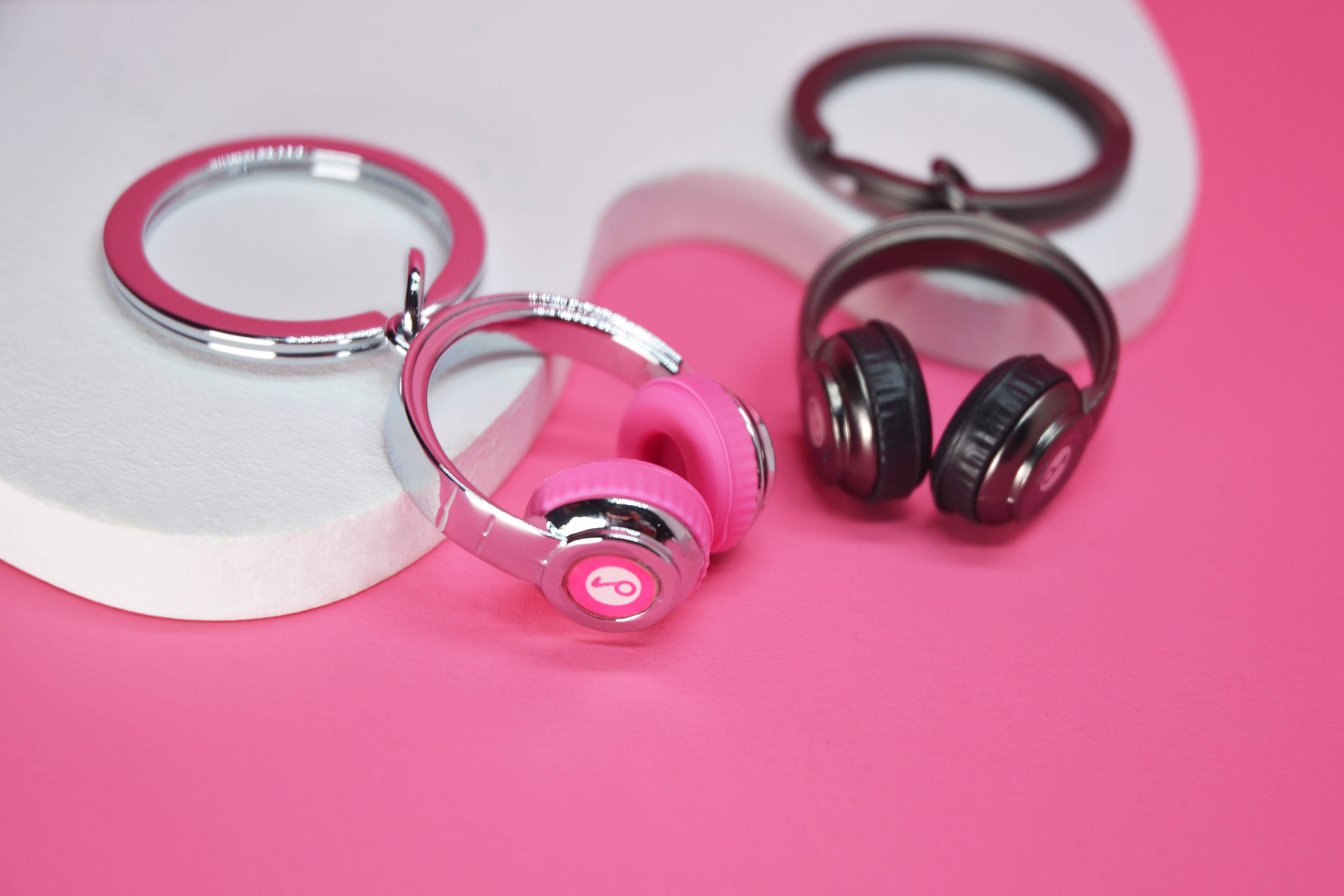 Anew International Corp. - Wholesale Keychain - Unisex - HEADPHONE KEYRING (BLACK)7