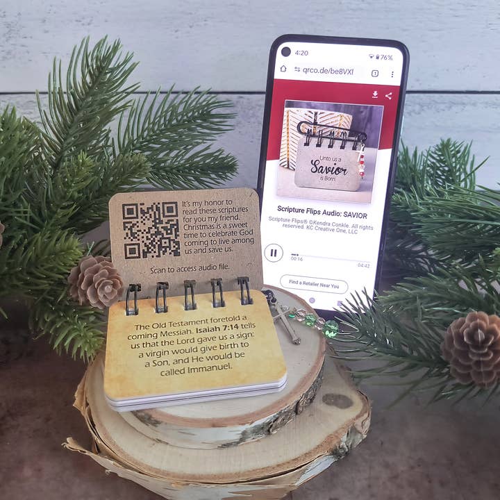 Scripture Flips - Wholesale Religion - Savior Scripture Flip2