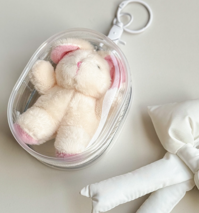 Collectable Toy Clear Gacha Pouch Storage - Bag Charm  for wholesale on Faire1