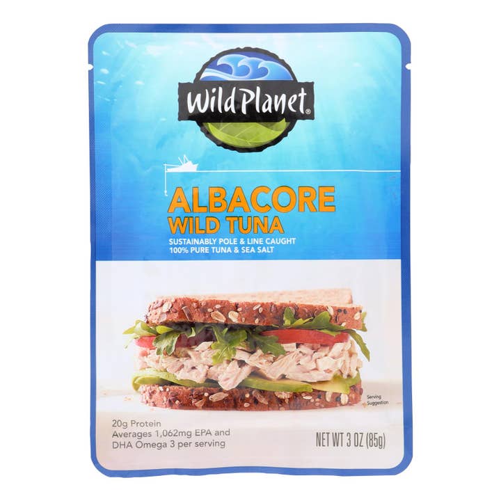 Ware Spark - Wholesale Tinned Fish - Wild Planet Wild Albacore Tuna - Case Of 24 - 3 Oz