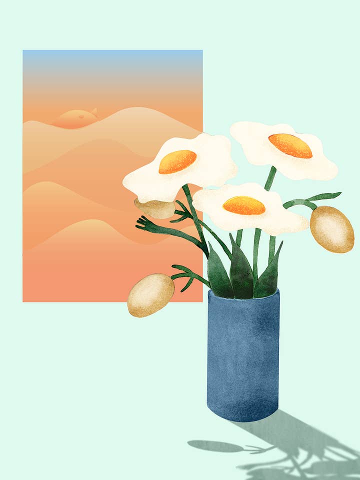 Bouquet de Petit-Déjeuner pour la vente par Kamina Studio