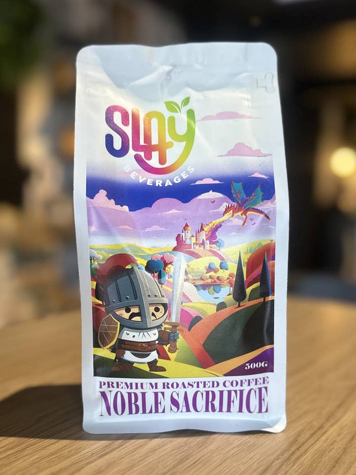 Slay Premium Roasted Coffee Beans- Noble Sacrifice 500g for wholesale by Slay Coffee