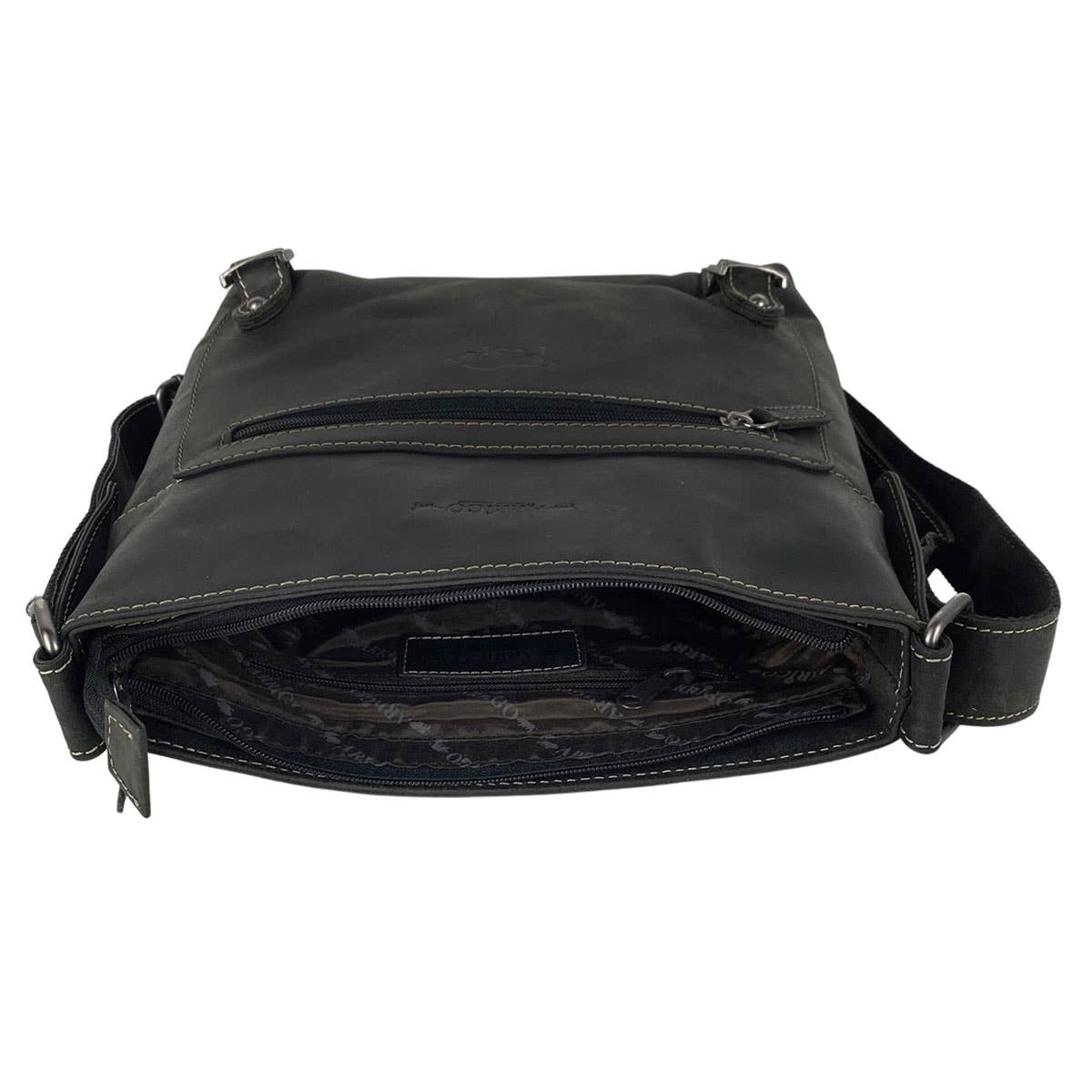 Arrigo – Großhandel Schultertasche – Unisex – Arrigo Unisex-Schultertasche aus Büffelleder, 3 Farben18