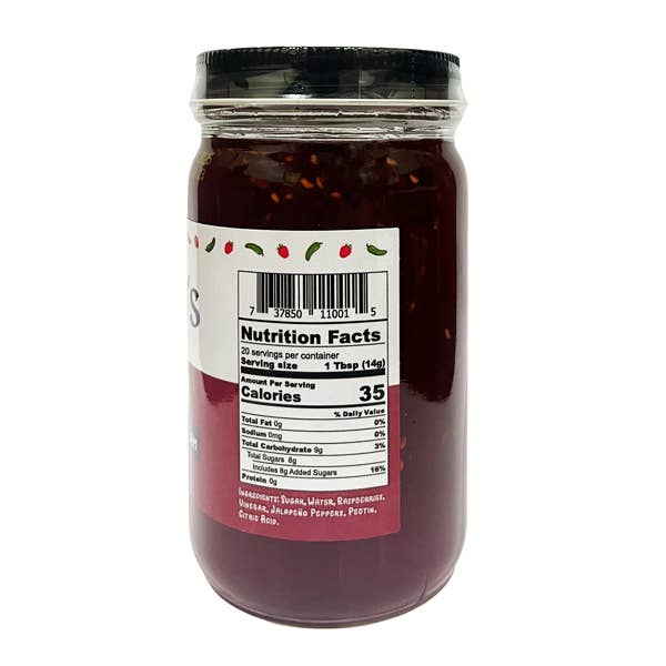 Ohio-South Farm Products LLC - Wholesale Jam/Jelly - O'Hara's Raspberry Jalapeno Jam2