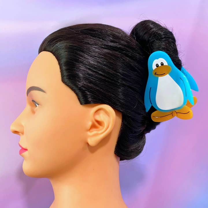 Vinterpingvin hårkloklemme for engroshandel hos Magic by Bri