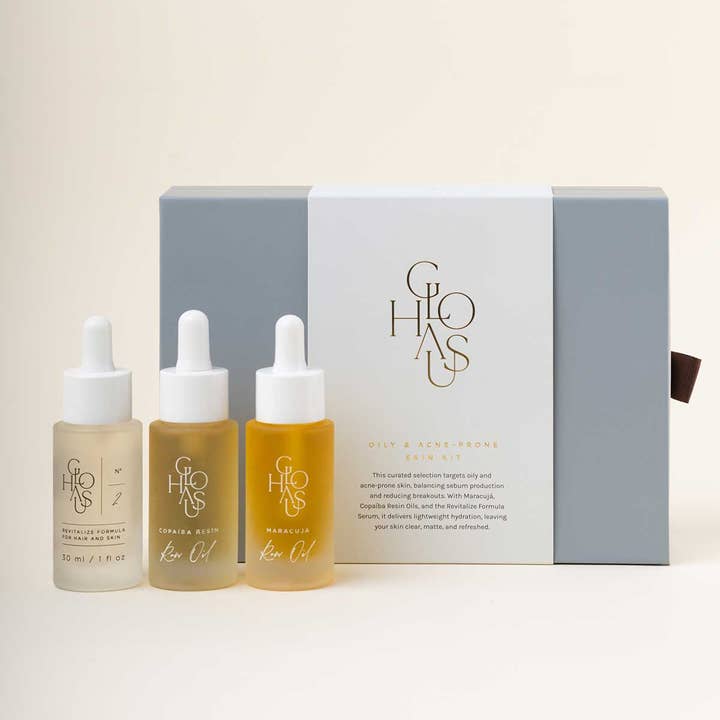 Oily & Acne-Prone Skin Kit for wholesale by THEGLOHAUS