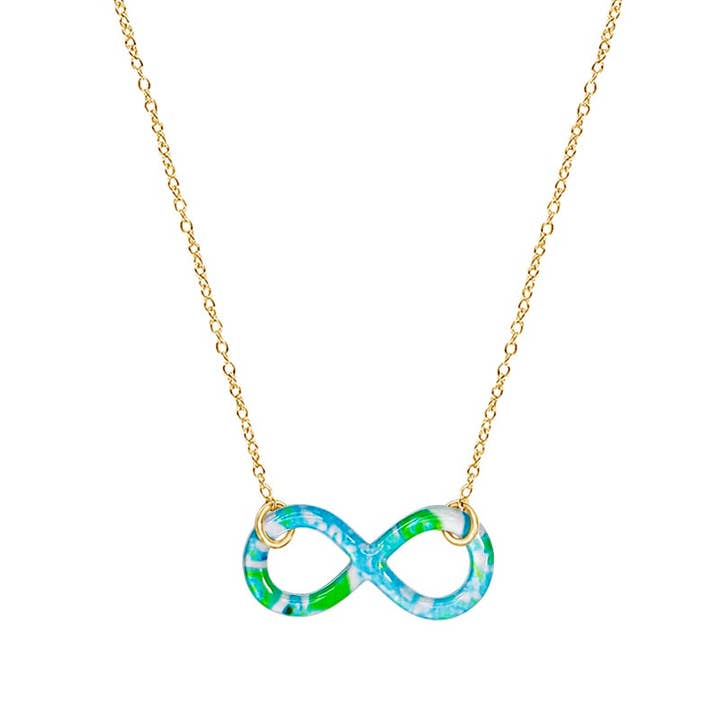 Collana Infinito per la Consapevolezza sull'Alzheimer per la vendita all'ingrosso da parte di Revive Jewelry