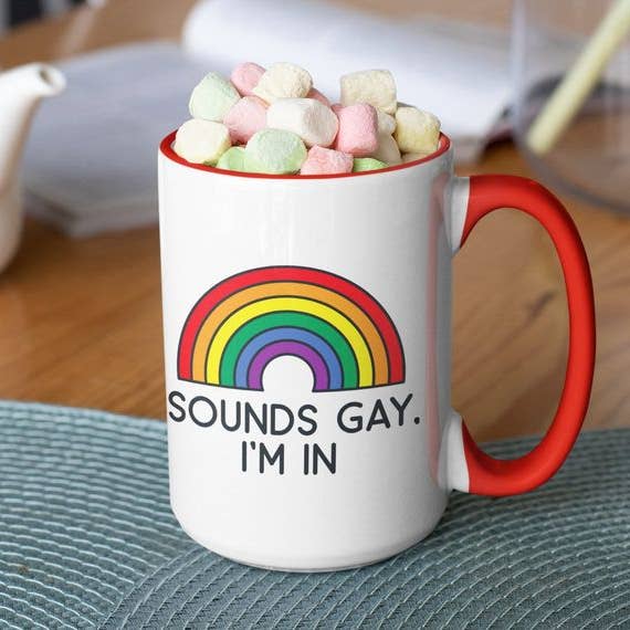 Ink Pop - Wholesale Coffee Mug - Sounds Gay I'm In2