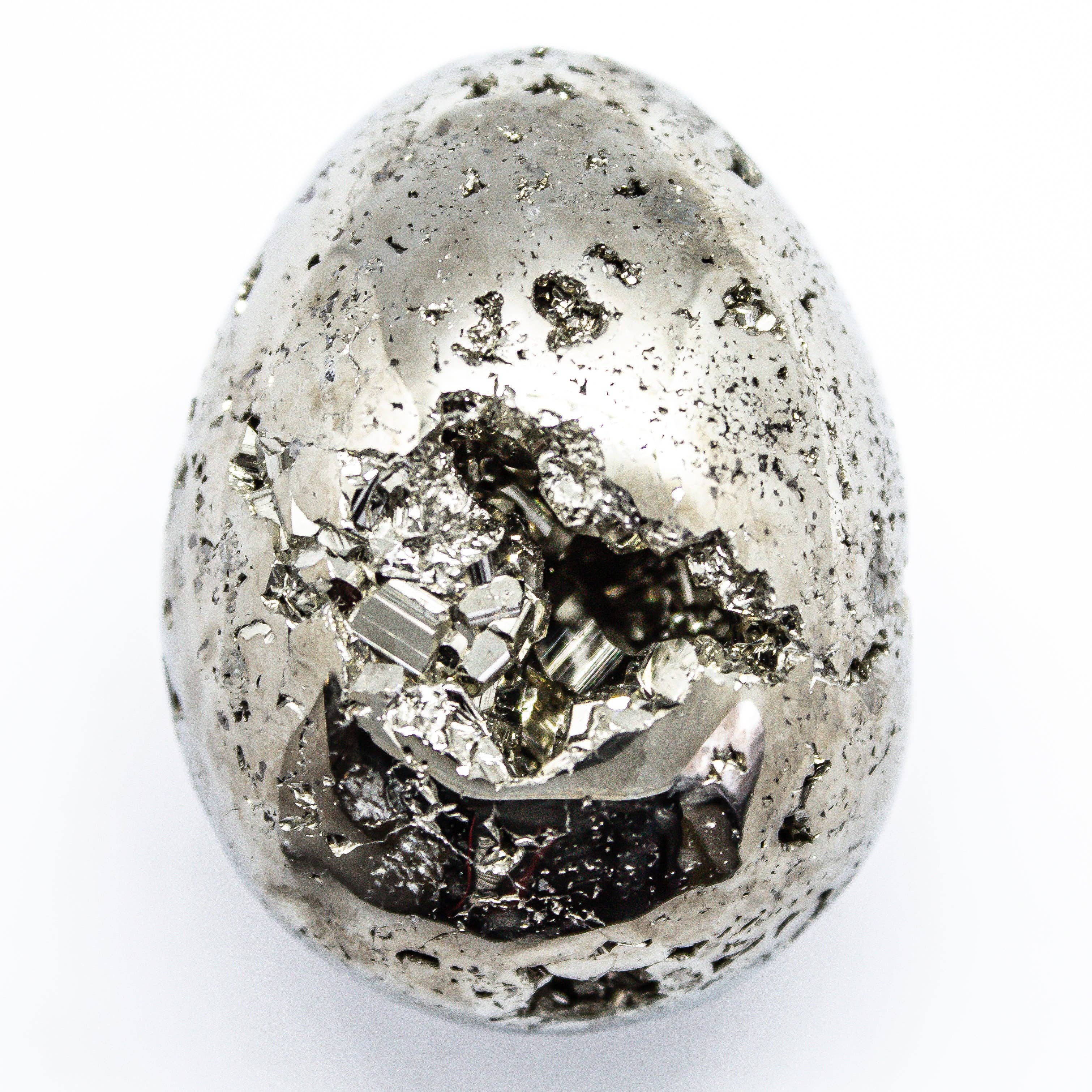 Quasar Gems USA - Wholesale Spiritual Stone/Crystal - Pyrite Eggs1