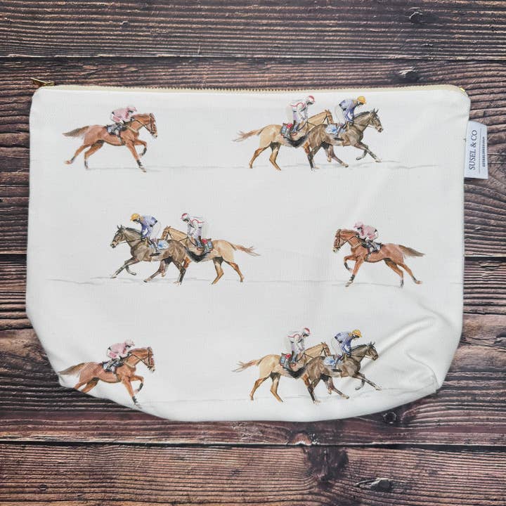 Race Day - Wash Bag for wholesale by Susel & Co