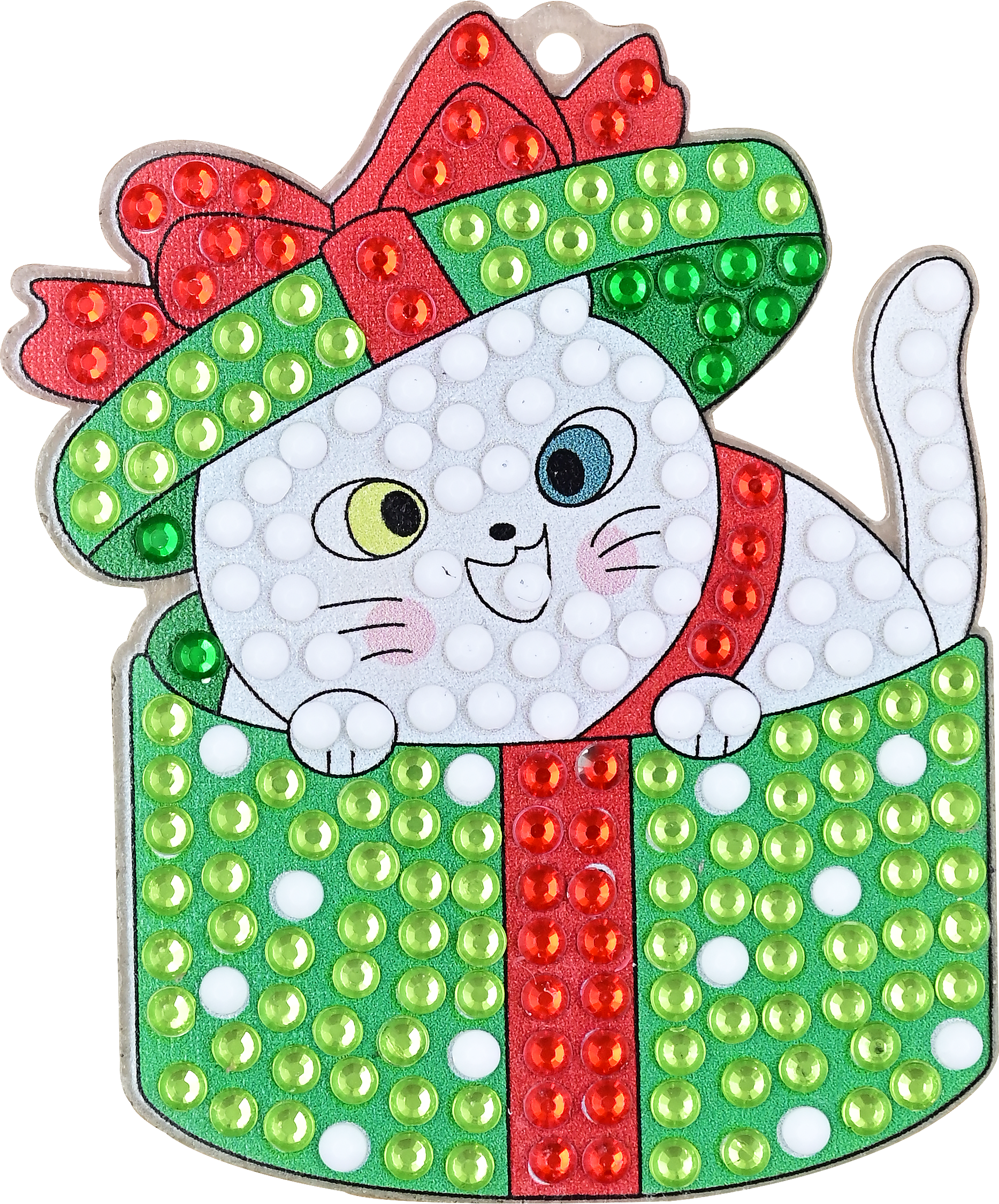 Peter Pauper Press - Vente Kit de bricolage – enfant - Kit de décorations de Noël Big Gem Painting6