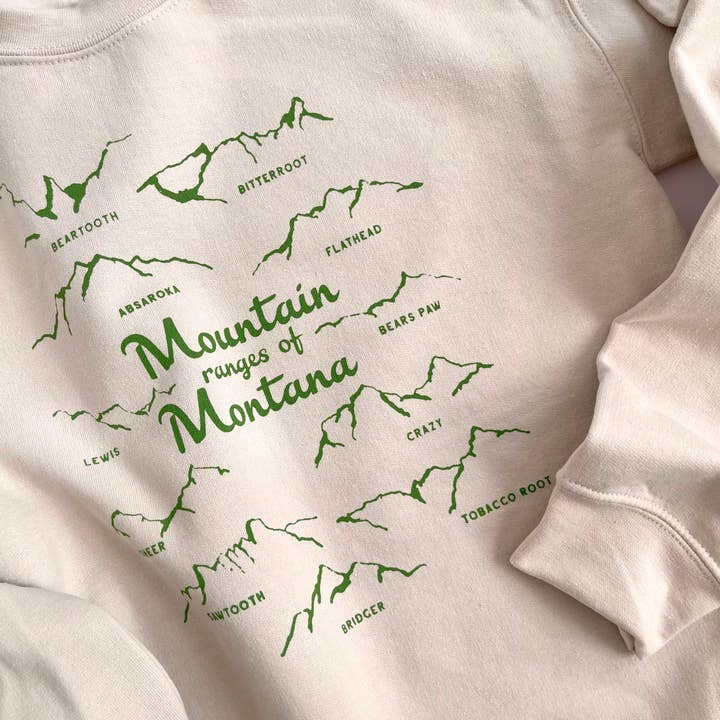 Sweatshirt Unissexo Gola Montanha Montana Unissexo por atacado de H.B. Elliot