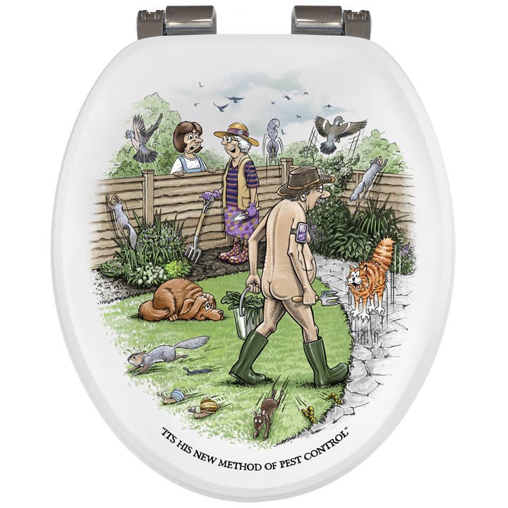 LOOPRINTS – Großhandel Toilettensitzbezug – Toilettensitz aus Holz mit Absenkautomatik — Gartengeschenke und Dekoration — PC