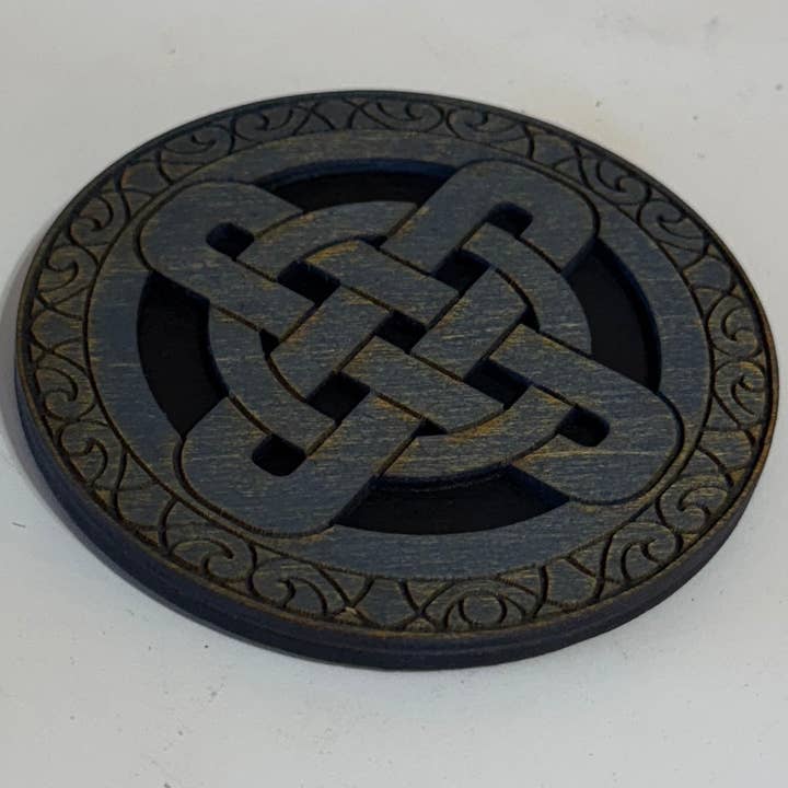 Hillbilly Hippy – wholesale Coasters – Cetlic Knot Coasters - Set of 6