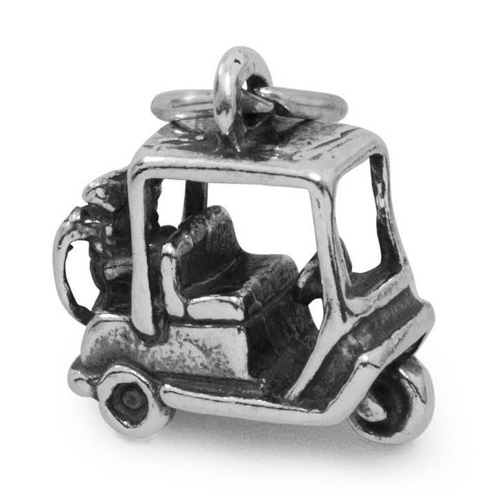 Golf Cart Charm for wholesale by Silver Stars Collection