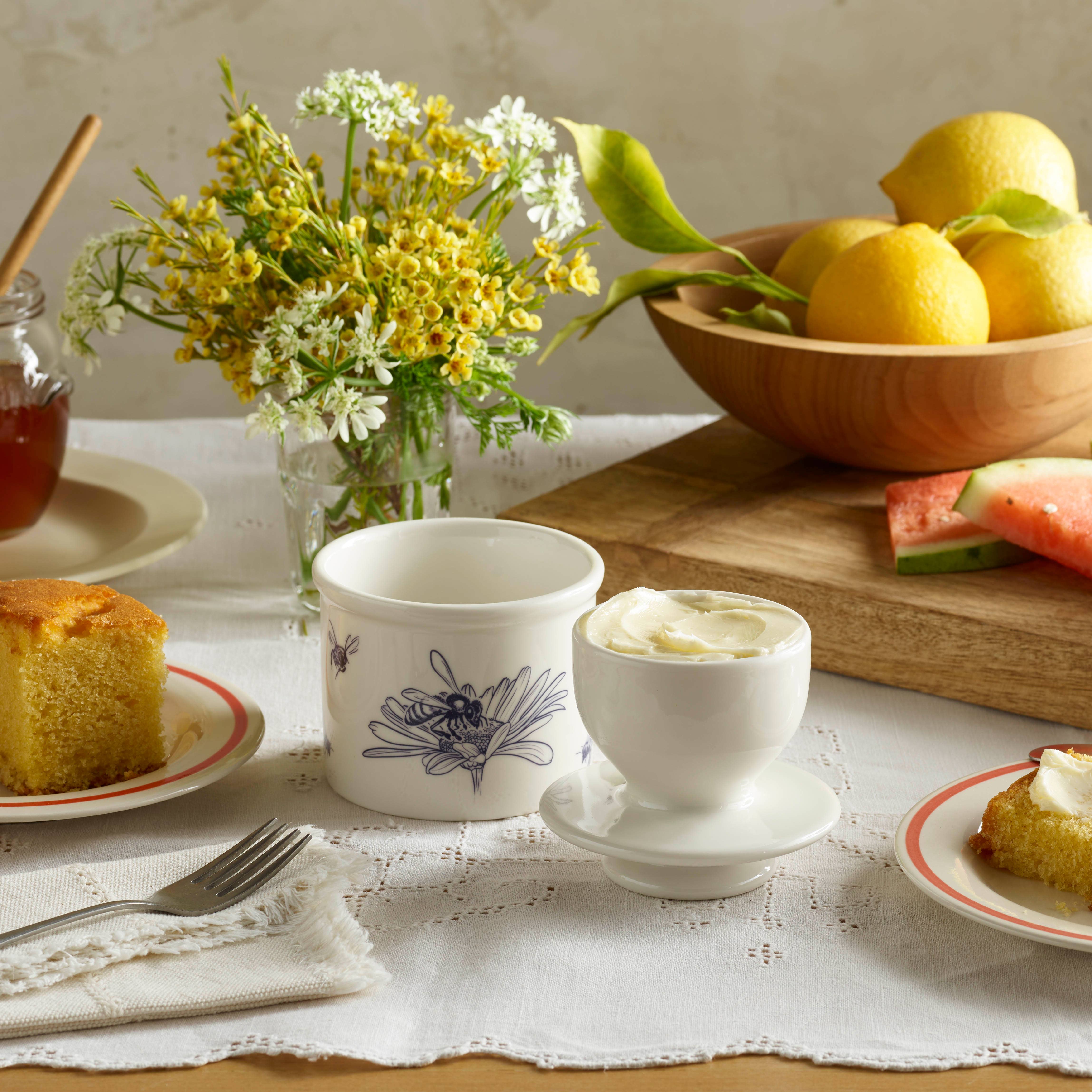 The Original Butter Bell® Crock - Wholesale Butter Dish - The Original Butter Bell® Crock - Farmhouse Honey Bee 4
