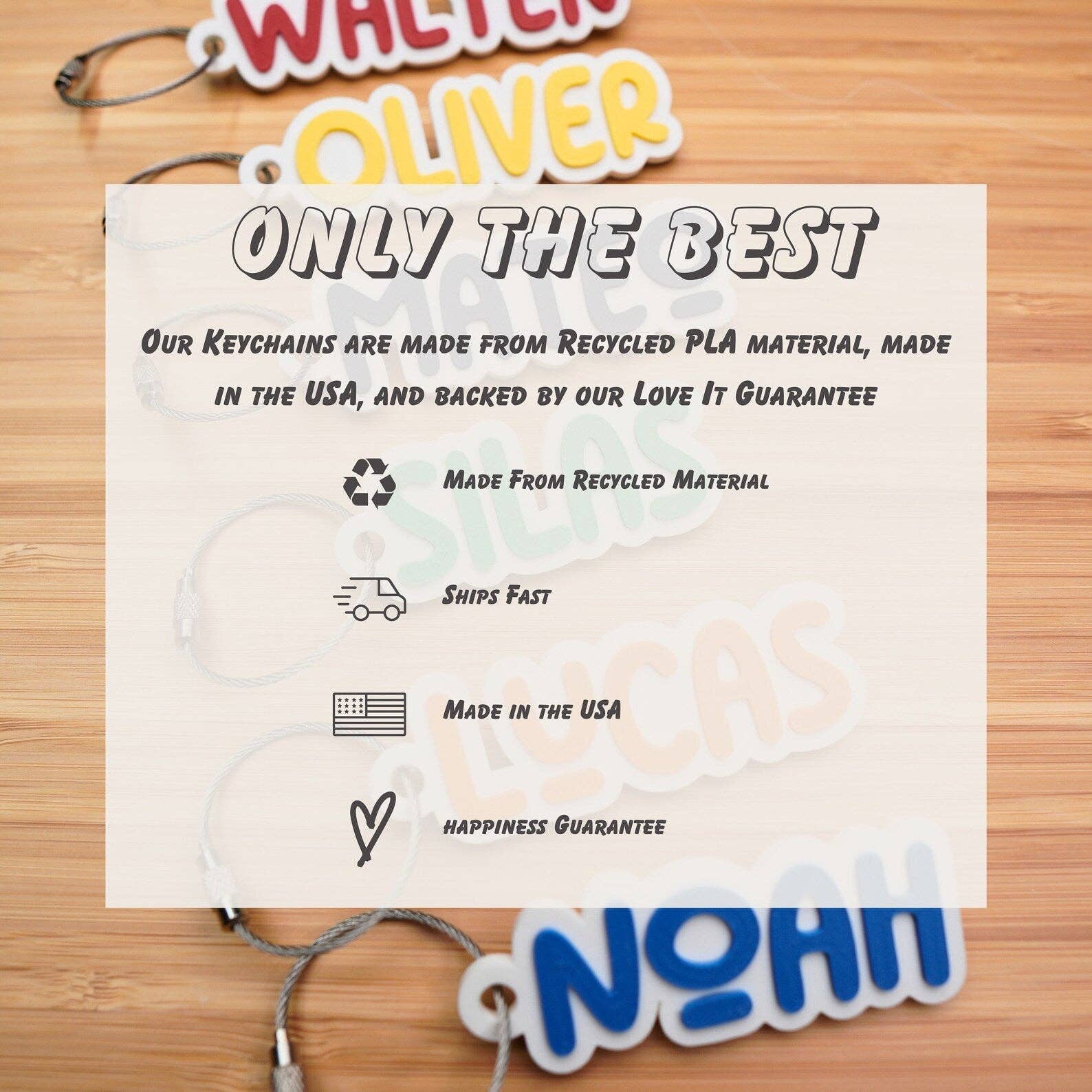 Preneel3dUniverse – wholesale Nyckelring - Barn – Personlig ryggsäck namnnyckelring, anpassad väsketikett nyckelring, barnnamnsetiketter, blöjväsketiketter, lunchlådenyckelring - tillbaka till skolan-presenter2