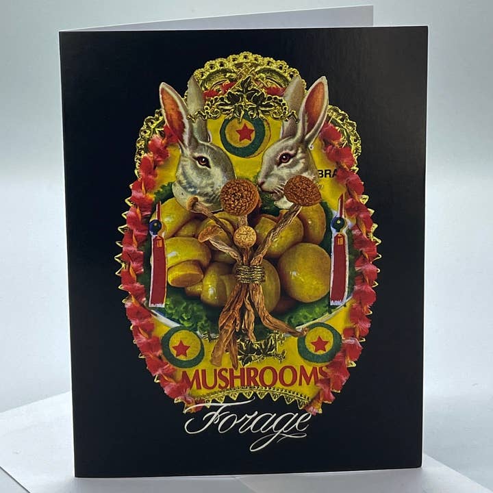 Forage - Blank Greeting Card for wholesale by Aimee Miller Art