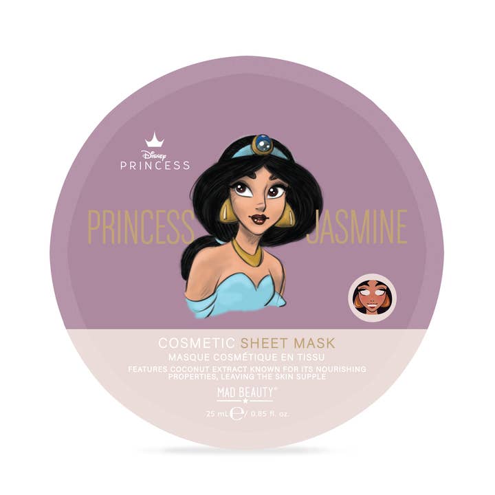 Mad Beauty Disney Pure Princess Jasmine Cosmetic Sheet Mask for wholesale by Mad Beauty
