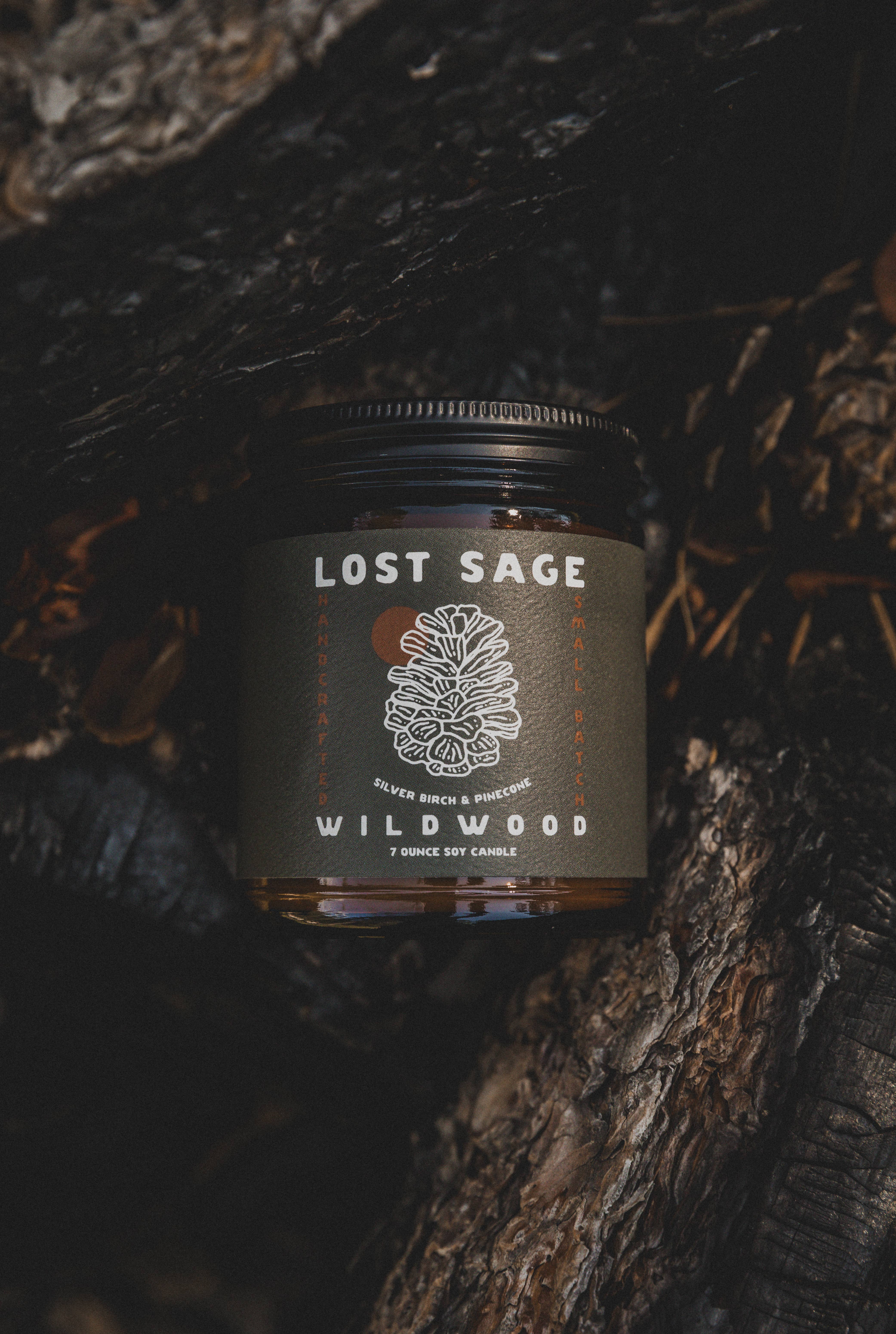 Lost Sage - Wholesale Jar/Filled Candle - Wildwood Soy Candle1