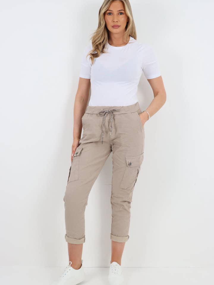 Miss Bold - Wholesale Pants – Women's - Italian Cargo Magic Trousers24