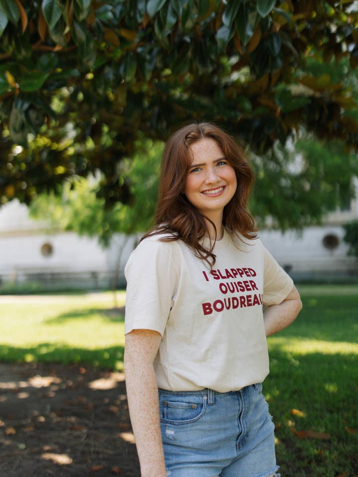 Sweet Baton Rouge - Vendita all'ingrosso Maglietta serigrafata - Donna - I Slapped Ouiser Boudreaux - Maglietta6