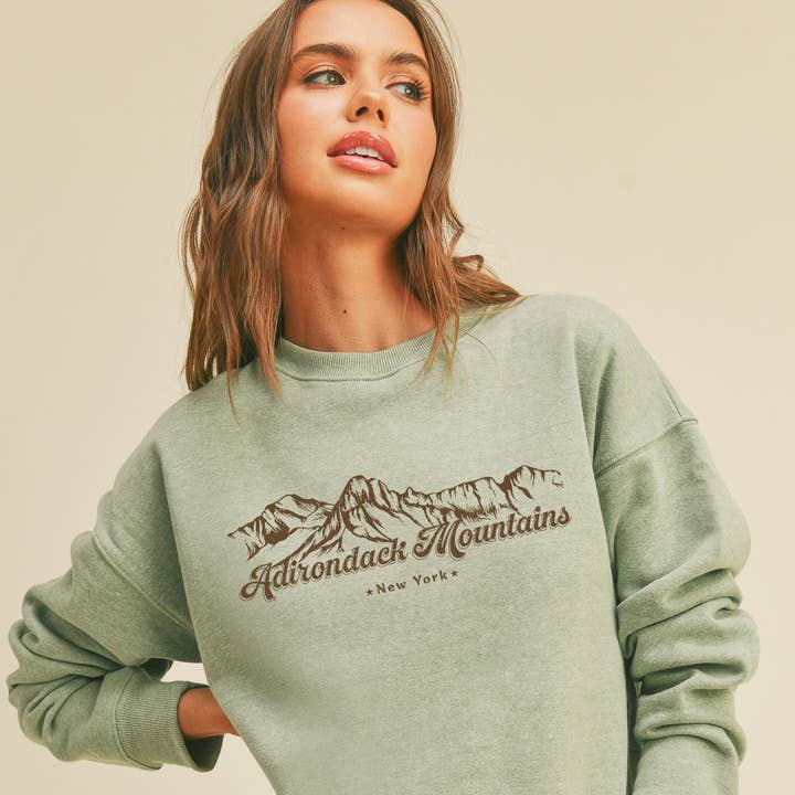 Adirondack Mountains NY Graphic Sweatshirt and other Purchase Wholesale adirondack. Free Returns & Net 60 Terms on Faire trending on Faire.
