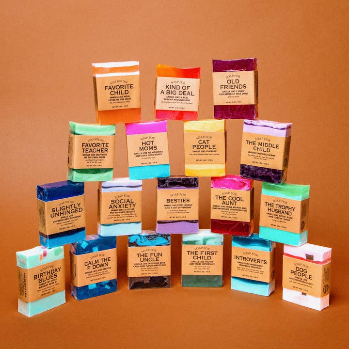 Whiskey River Soap Co. – wholesale Tvål – Gateway Tvål Multipack Set | Roliga Tvålar