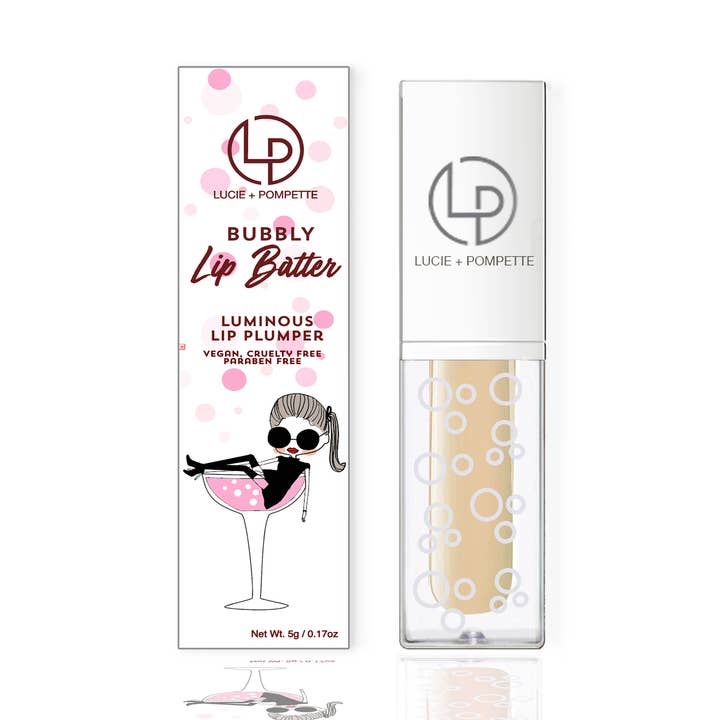 Bubbly Lip Batter - Adore (SheerGold) for wholesale by Lucie + Pompette