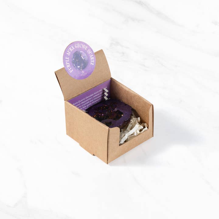 Myga - Wholesale Spiritual Stone/Crystal - Aura Geode Quartz Crystals - Singles 14